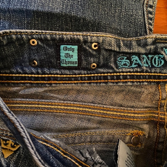 Sang Real (by Miss Me) Only The Chosen Jeans Sz 28 - Picture 9 of 11